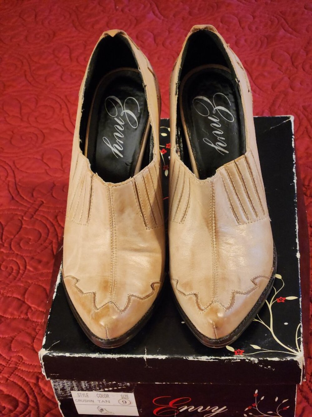 Western bootie leather gorgeous and sexy